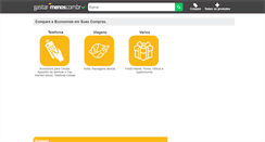 Desktop Screenshot of gastar-menos.com.br