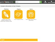 Tablet Screenshot of gastar-menos.com.br